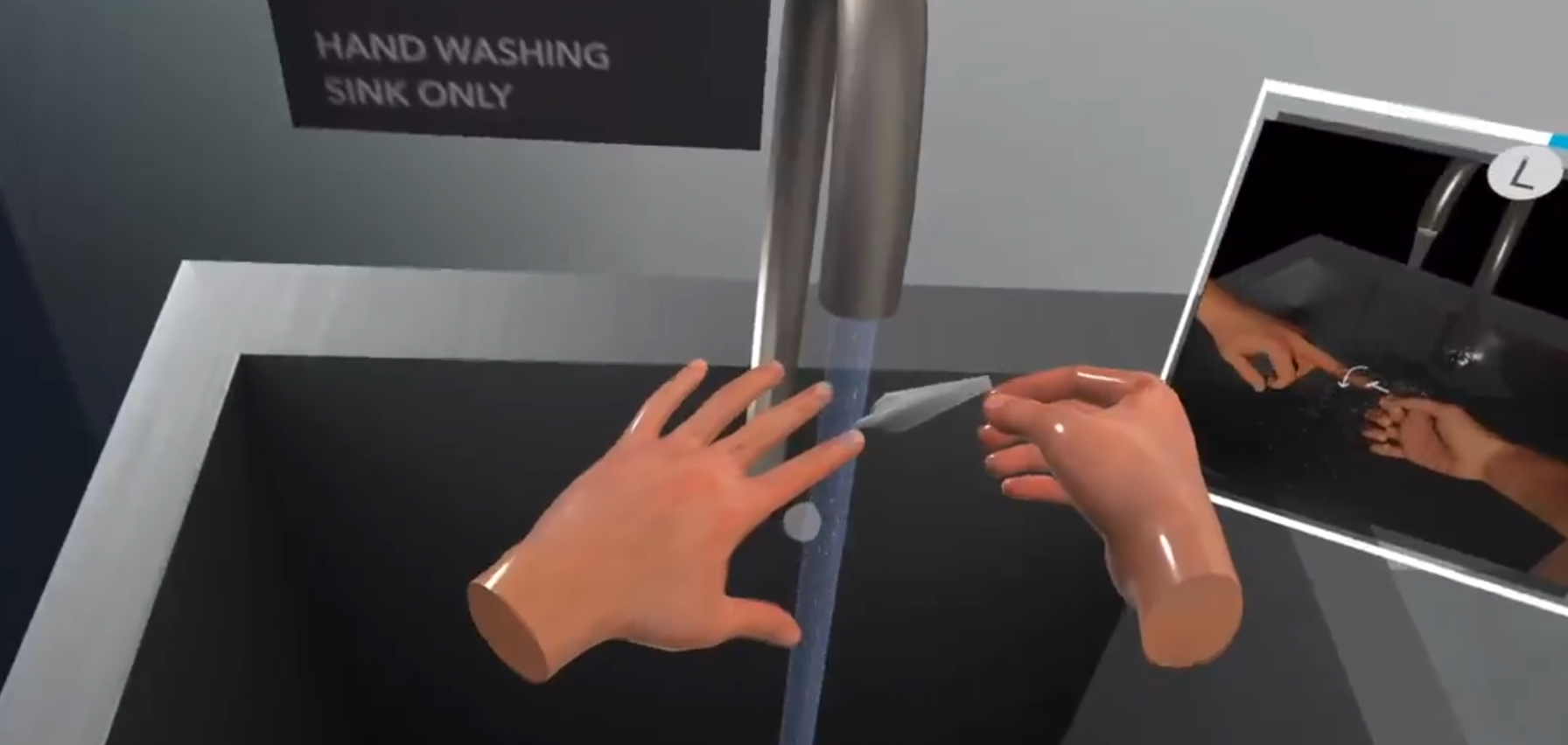 Hand hygiene protocol station